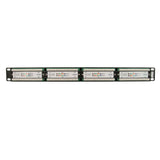 Cat5e 24 Port 19 Horizontal Rackmount 1U Patch Panel