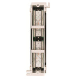 Cat6 12 Port Vertical Mini Patch Panel with Mounting Bracket