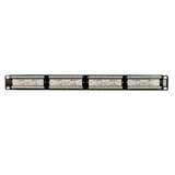 Cat6 24 Port 19 Horizontal Rackmount 1U Patch Panel