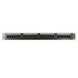 Cat6 24 Port 19 Horizontal Rackmount 1U Patch Panel