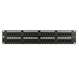 Cat6 48 Port 19 Horizontal Rackmount 2U Patch Panel