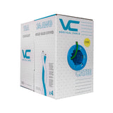 Cat5e, 350 MHz, UTP, 24AWG, 8C Solid Bare Copper, 1000ft, Green, Bulk Ethernet Cable - 151 series