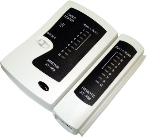 Cable Tester for RJ11 and RJ45